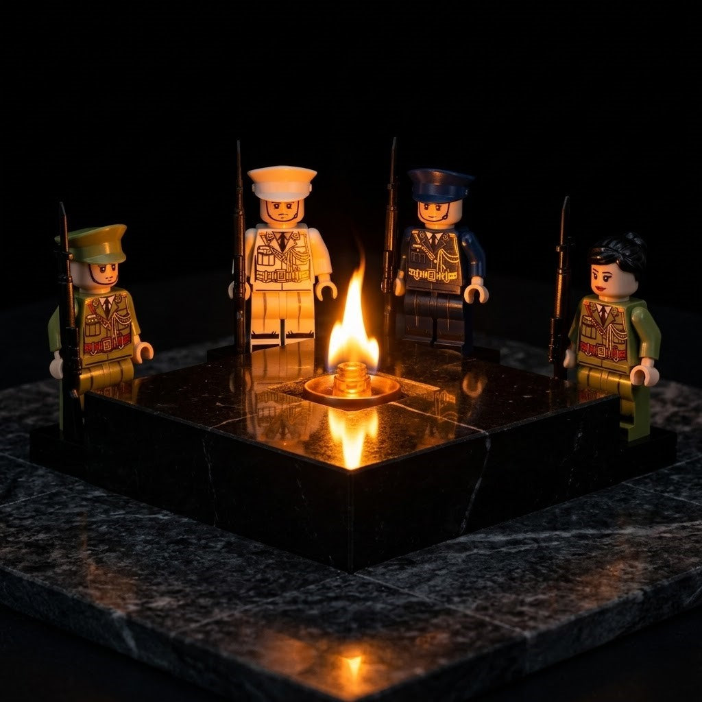 Military Honor Guard 6-Figure Set