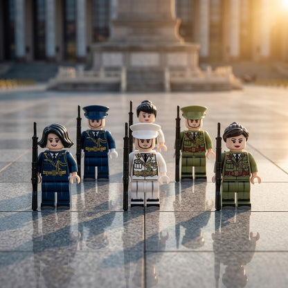 Military Honor Guard 6-Figure Set