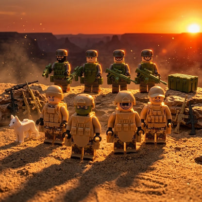 Desert & Urban Camo Special Forces 8-Pack