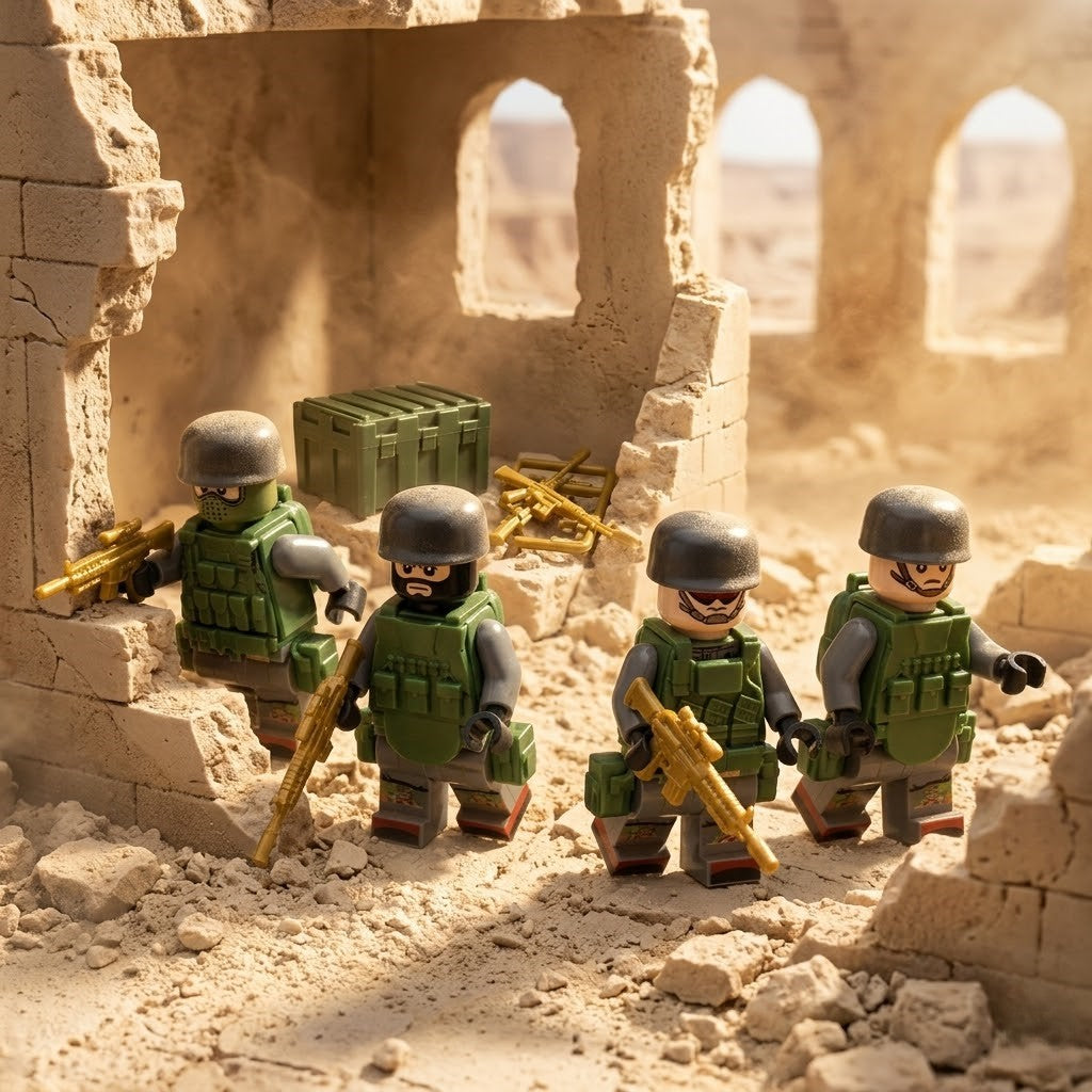 Desert & Urban Camo Special Forces 8-Pack