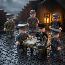 WWII German Command Officer Set — 8 Unique Soldiers