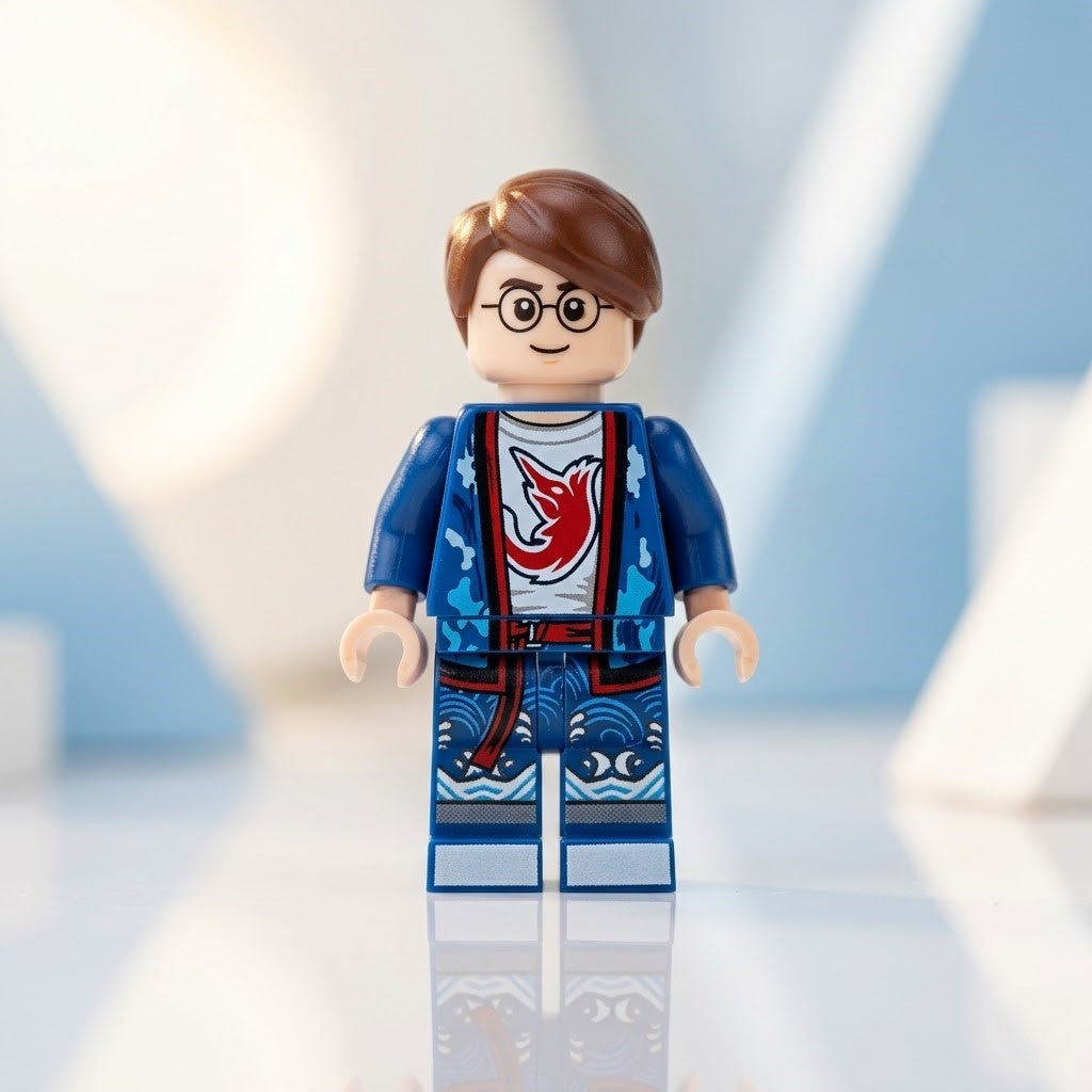 Urban Style Fashion Series Collectible Minifigure Collection — 8 Unique Characters with Full-Body Printed Contemporary Outfits, Zero Repeats