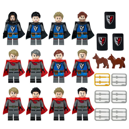 Medieval Knights 12 Figure Army Set
