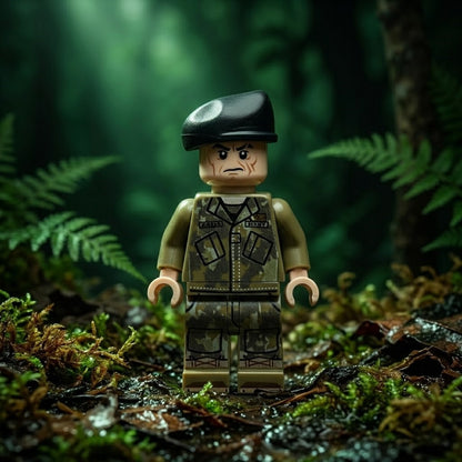 Woodland Camo Beret Soldier 12-Pack