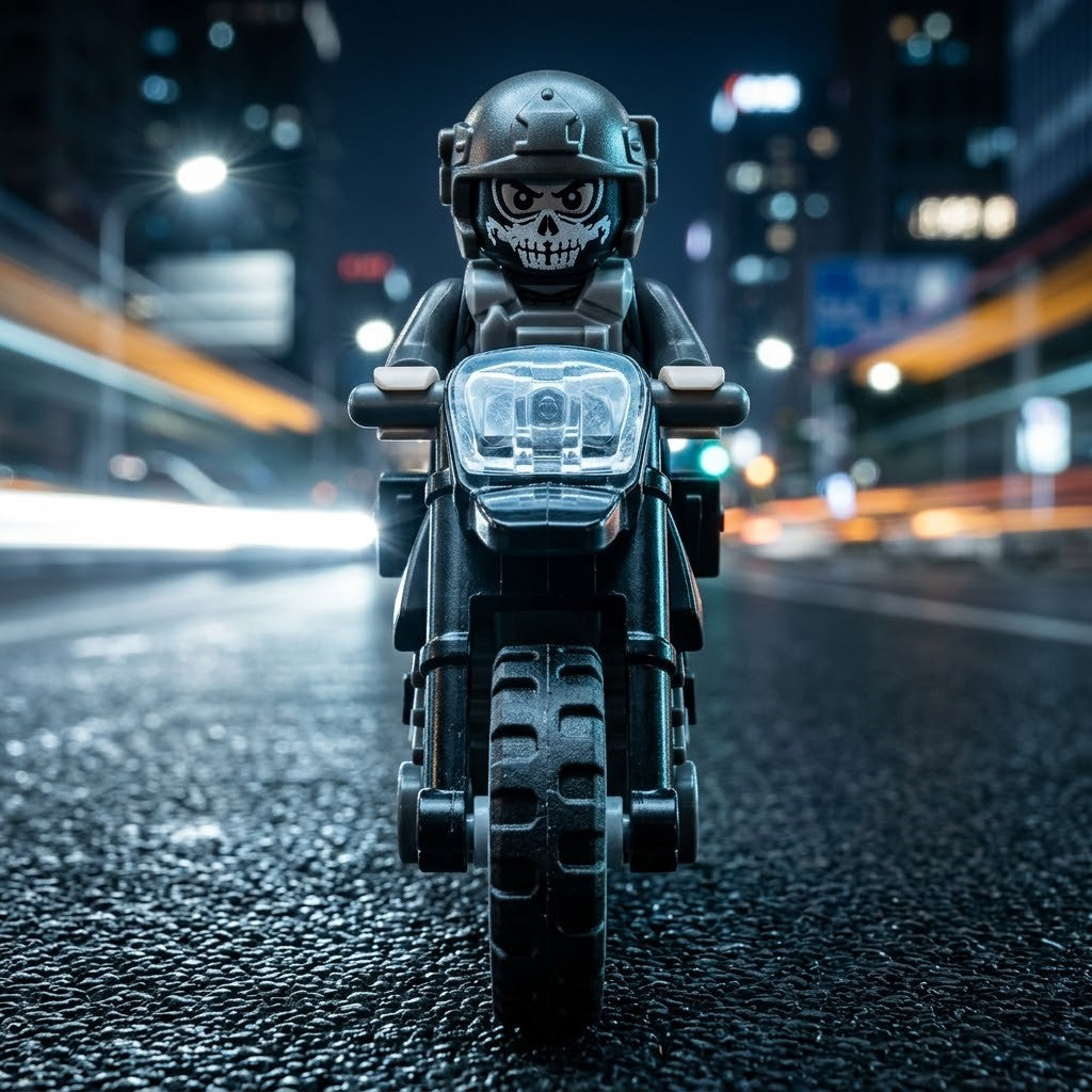 SWAT Squad 12-Figure Mega Set + Motorcycle