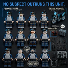 SWAT Squad 12-Figure Mega Set + Motorcycle