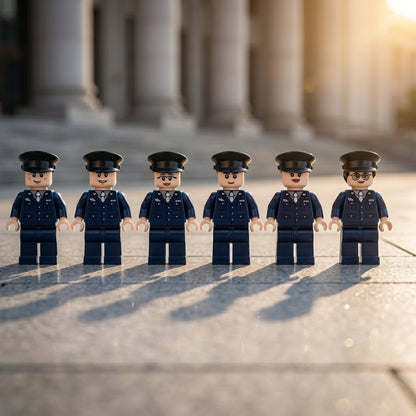 Police Officer 12-Figure Set