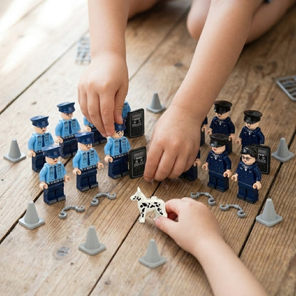 Police Officer 12-Figure Set