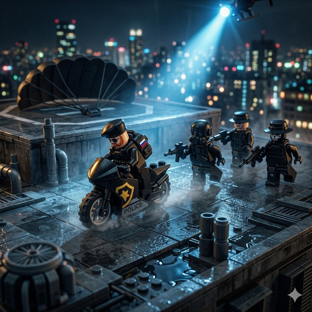SWAT Special Forces Minifigure Squad