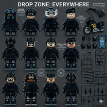 SWAT Special Forces Minifigure Squad