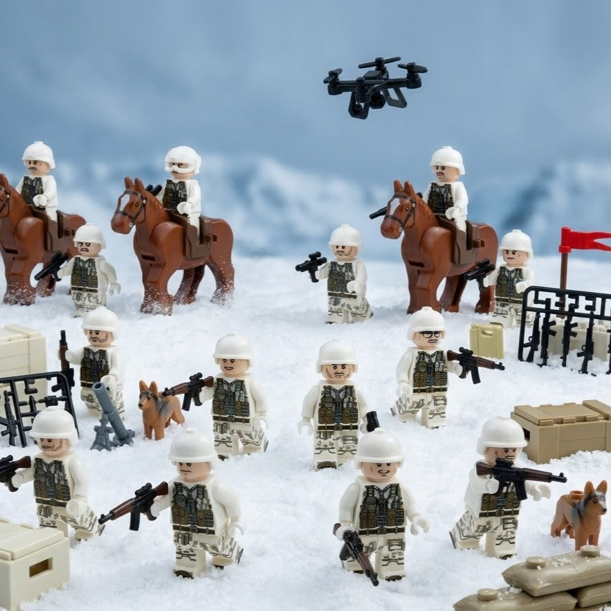 Arctic Winter Special Forces Collectible Minifigure Collection
