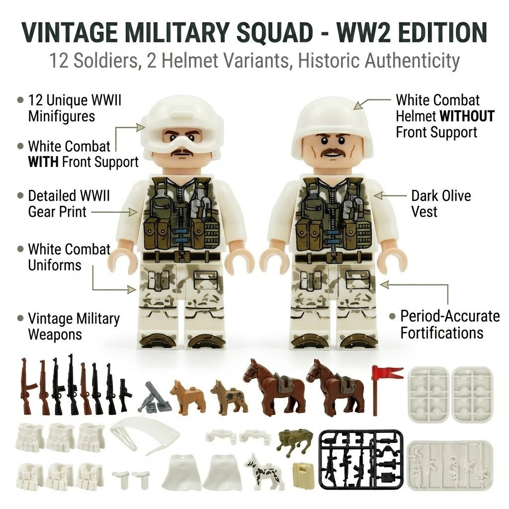 Arctic Winter Special Forces Collectible Minifigure Collection