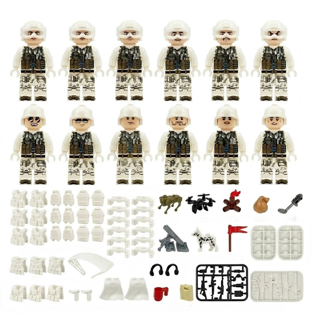 Arctic Winter Special Forces Collectible Minifigure Collection