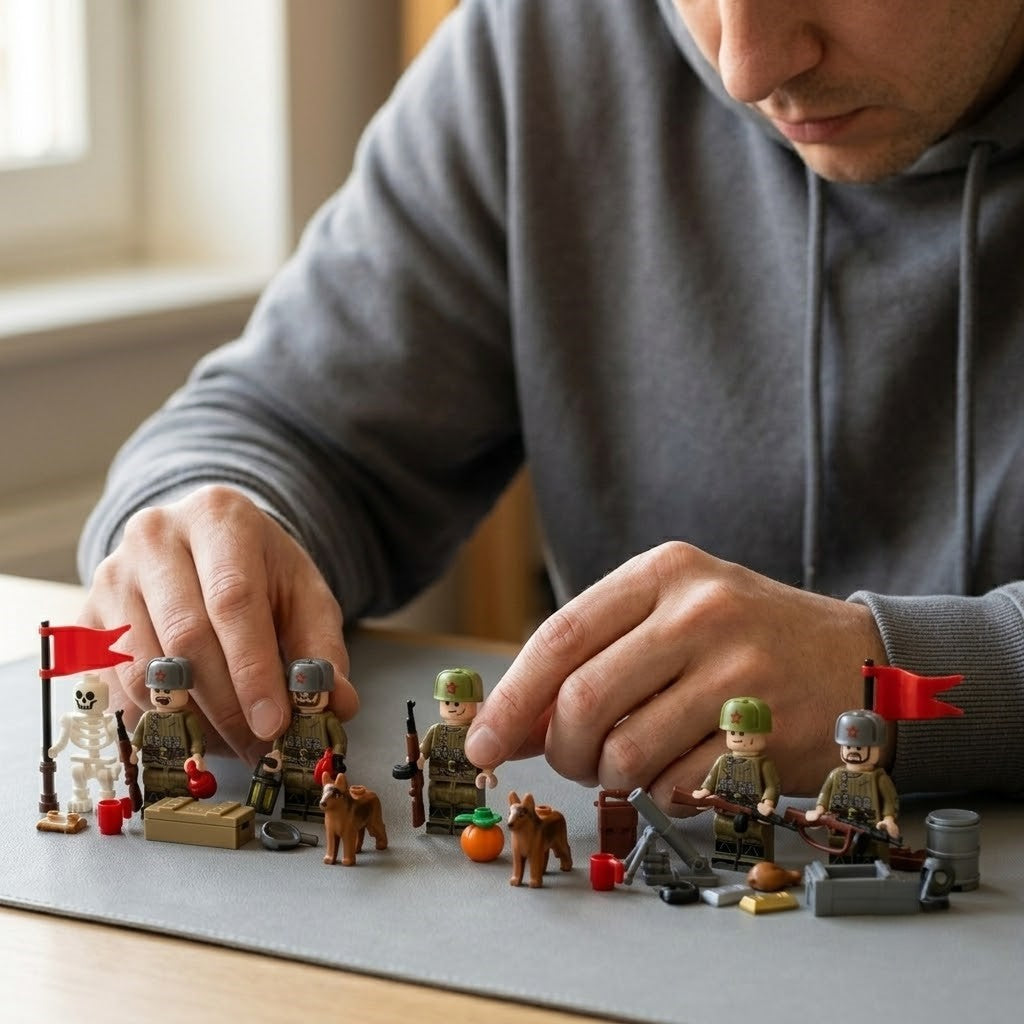 Soviet WWII Red Army Collectible Minifigure Collection