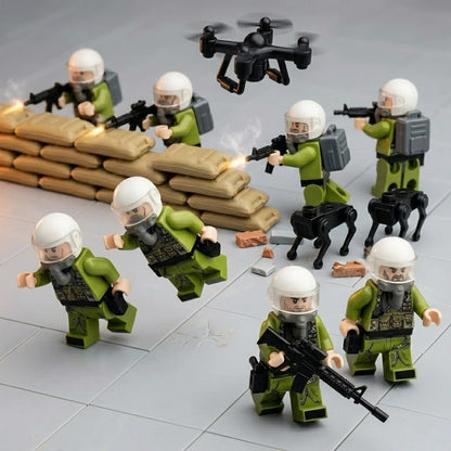 Hazmat Special Forces Minifigure Set