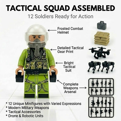 Hazmat Special Forces Minifigure Set