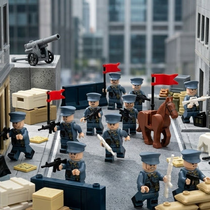 WWII Military Police Collectible Minifigure Collection