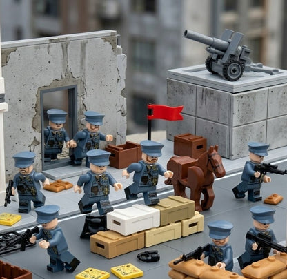 WWII Military Police Collectible Minifigure Collection