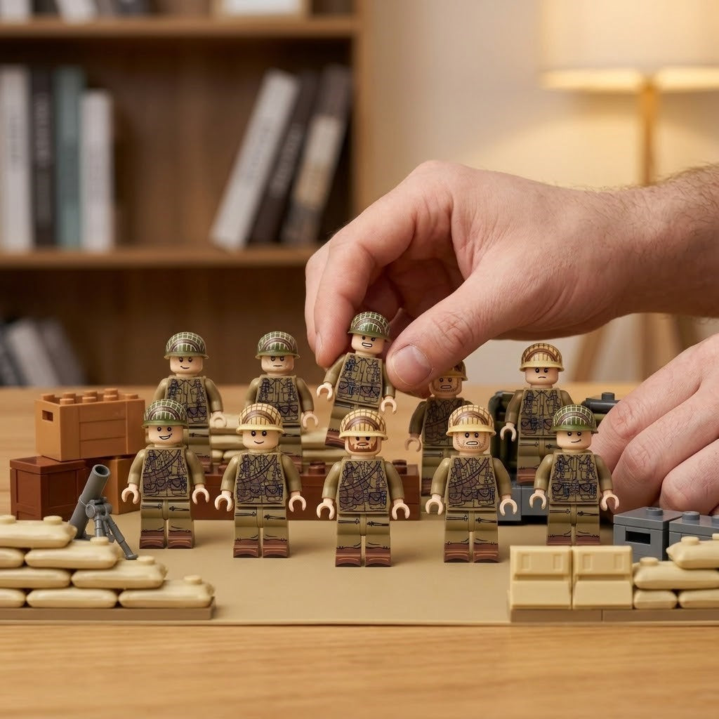 WWII Allied Infantry Collectible Minifigure Collection