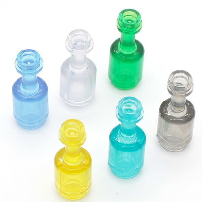 Transparent Mini Bottle Accessory Minifigure