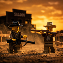 Western Shotgun Rifle Minifigure