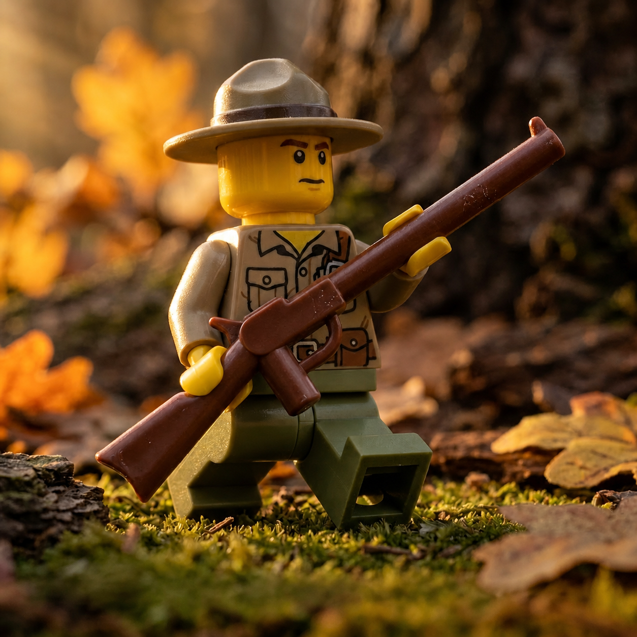 Western Shotgun Rifle Minifigure