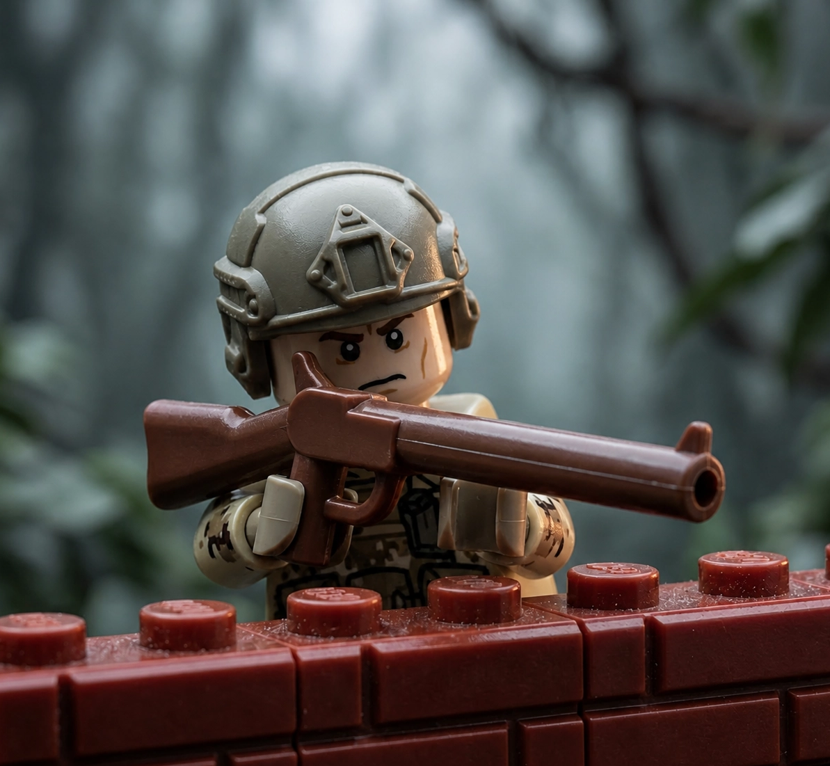 Western Shotgun Rifle Minifigure