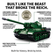 WWII Soviet Heavy Tank Building Brick Model
