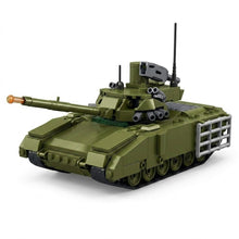 Modern Main Battle Tank Building Brick Model