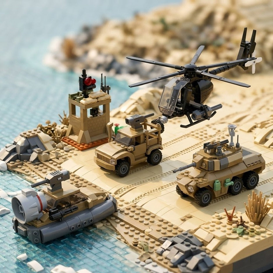 Ultimate Military Brick Vehicle Collection