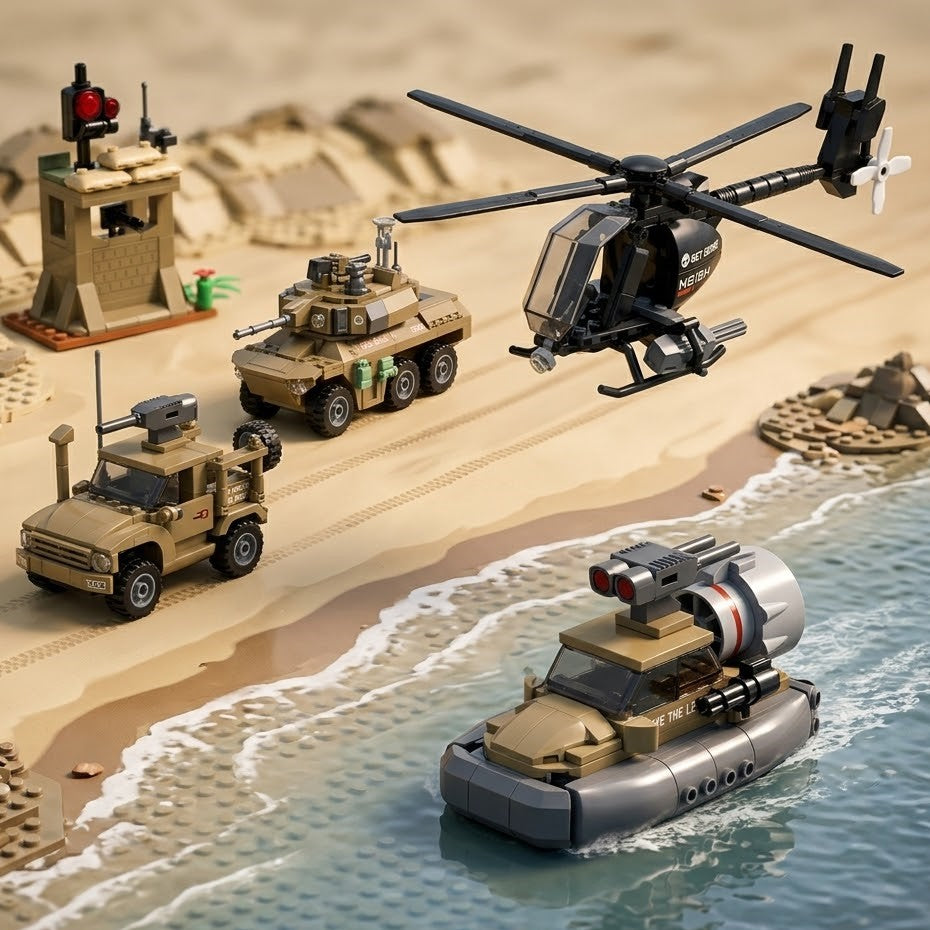 Ultimate Military Brick Vehicle Collection