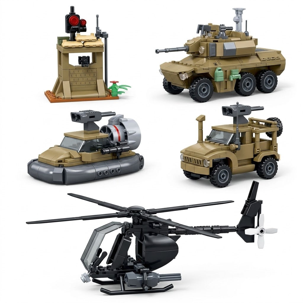 Ultimate Military Brick Vehicle Collection
