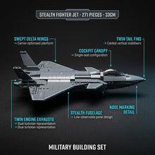 Stealth Fighter Jet Building Set