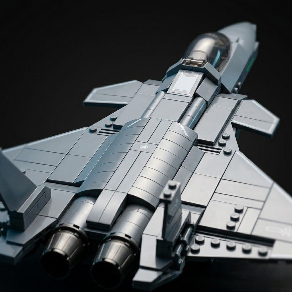 Stealth Fighter Jet Building Set
