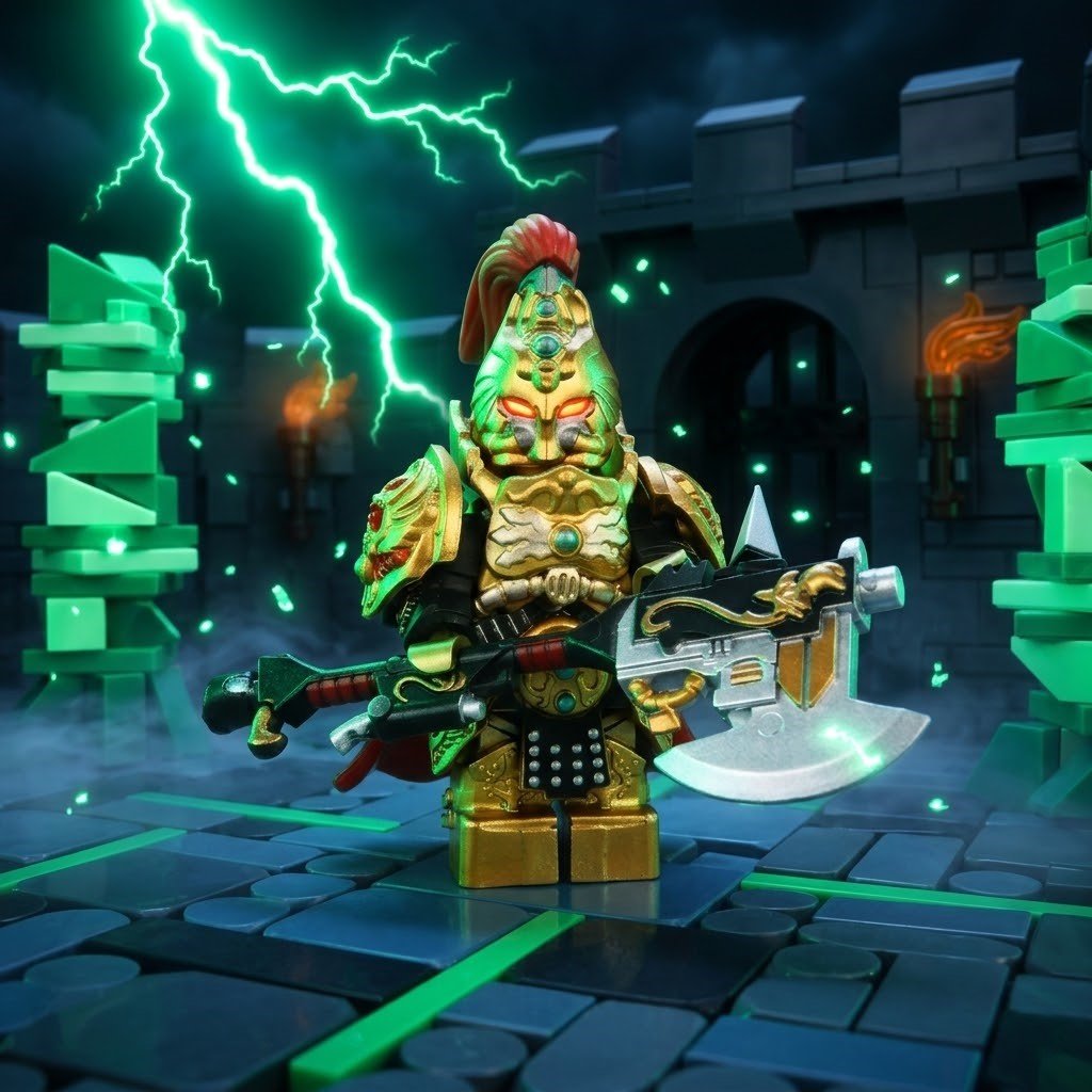 Imperial Sentinel with Gun-Axe Minifigure - Brick BrosKnights