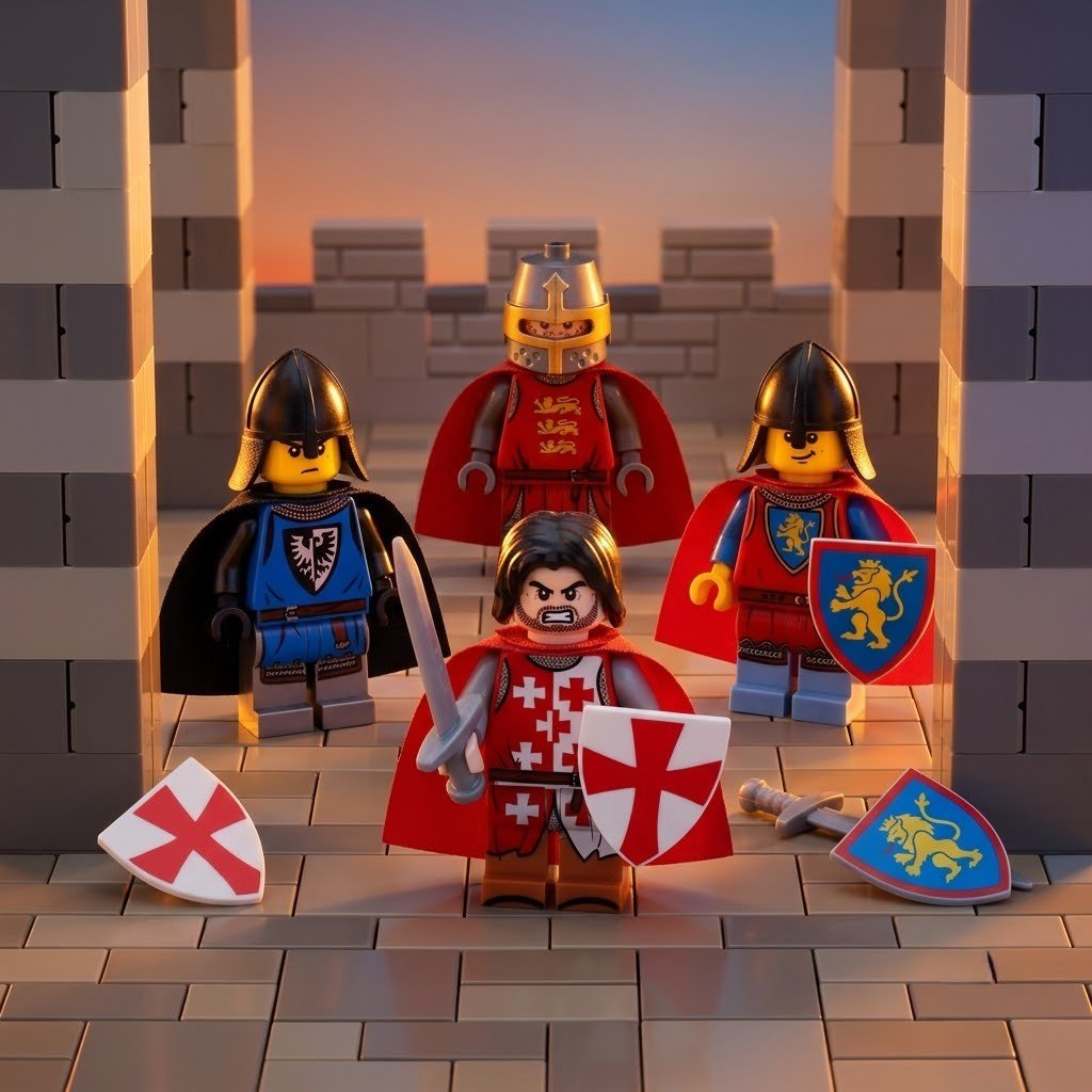 Shield & Sword Knight Collection - Brick BrosKnights