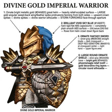 Winged Gold-Armored Lancelot with Ornate Sword and Shield Collection