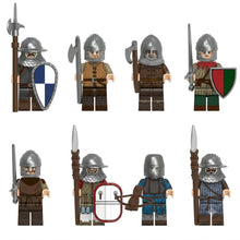 Village Militia and Guard Minifigures