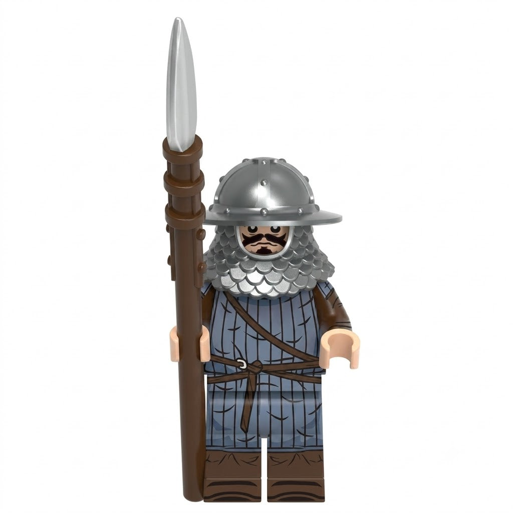 Village Militia and Guard Minifigures