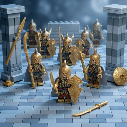Elven Gold Legion Minifigure Collection - Brick BrosKnights