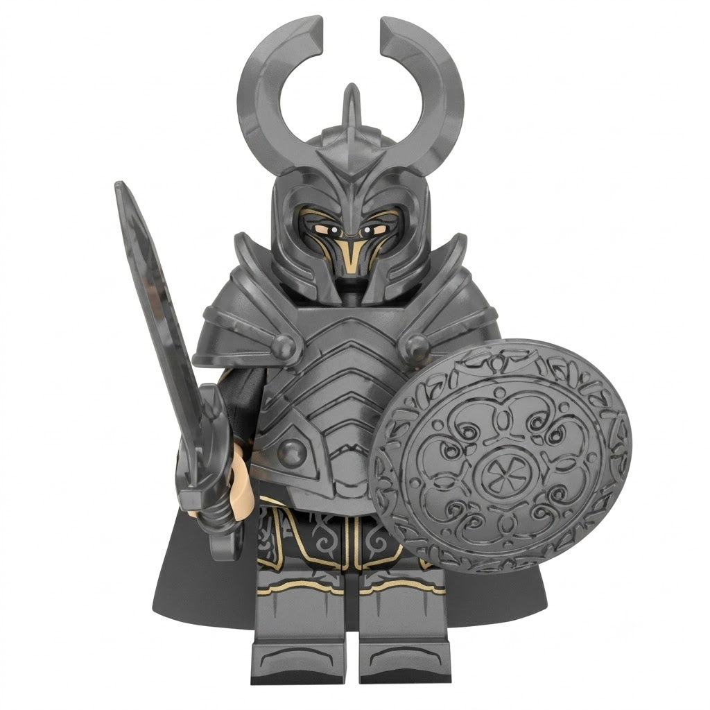 Horned Helmet Norse Army Minifigure Set - Brick BrosKnights