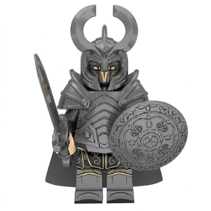 Horned Helmet Norse Army Minifigure Set - Brick BrosKnights