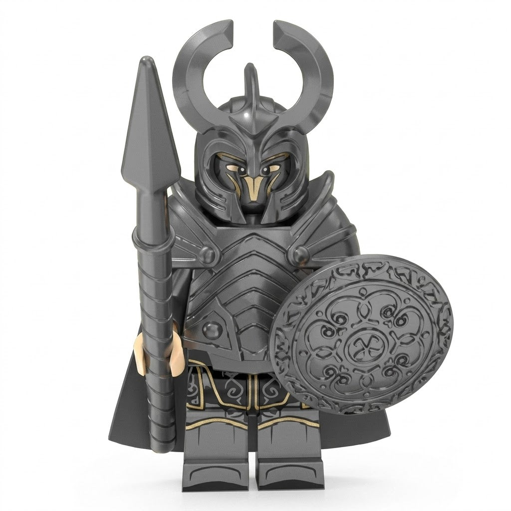 Horned Helmet Norse Army Minifigure Set - Brick BrosKnights