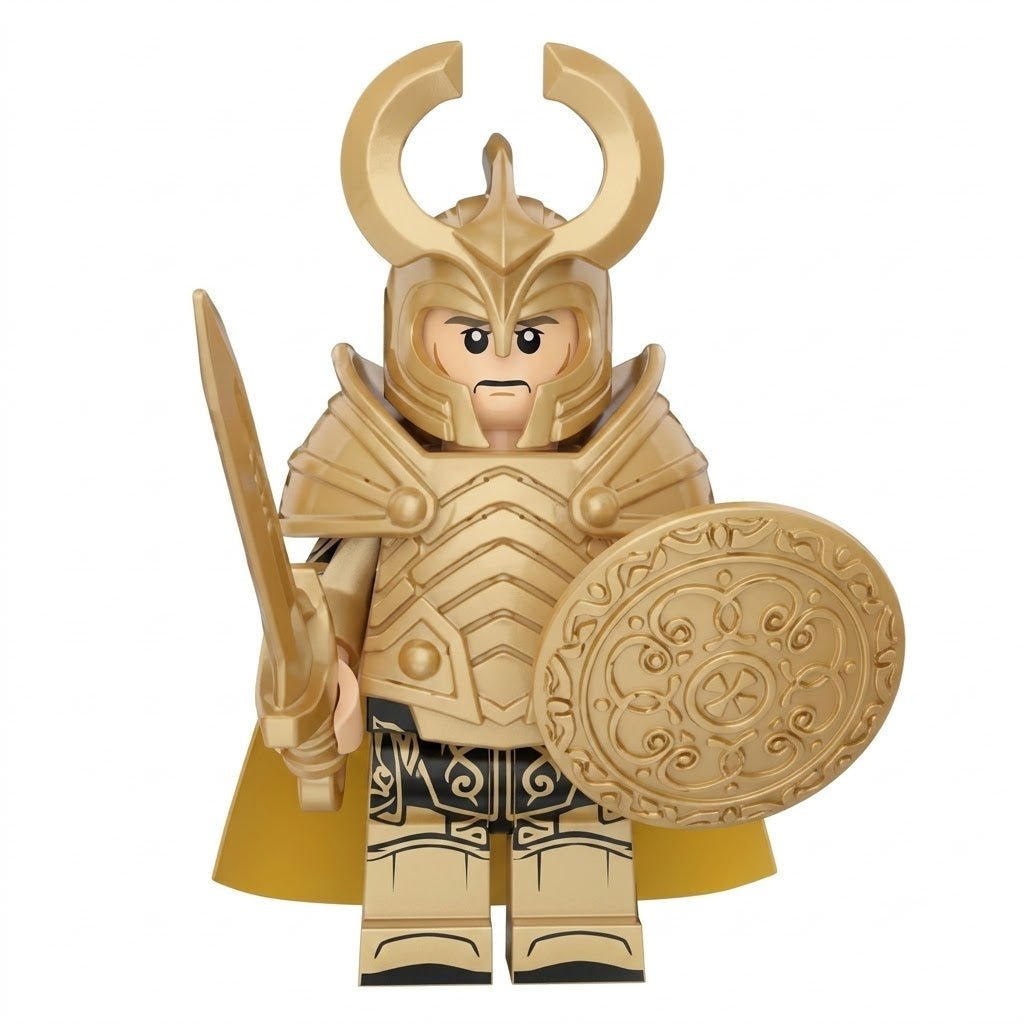 Horned Helmet Norse Army Minifigure Set - Brick BrosKnights
