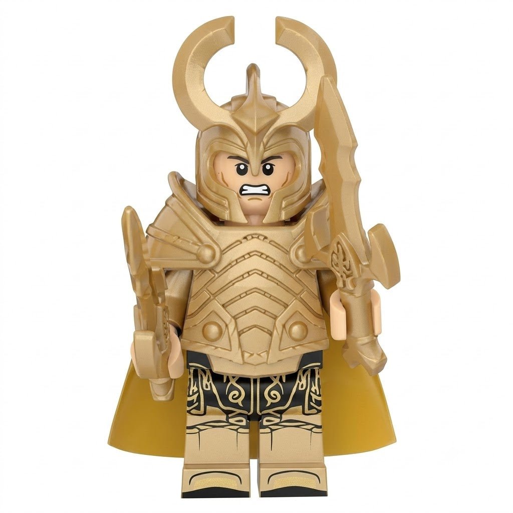 Horned Helmet Norse Army Minifigure Set - Brick BrosKnights