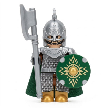 Green Cape Warrior Army Set - Brick BrosKnights