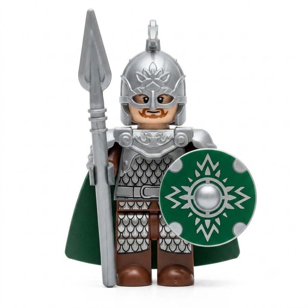 Green Cape Warrior Army Set - Brick BrosKnights