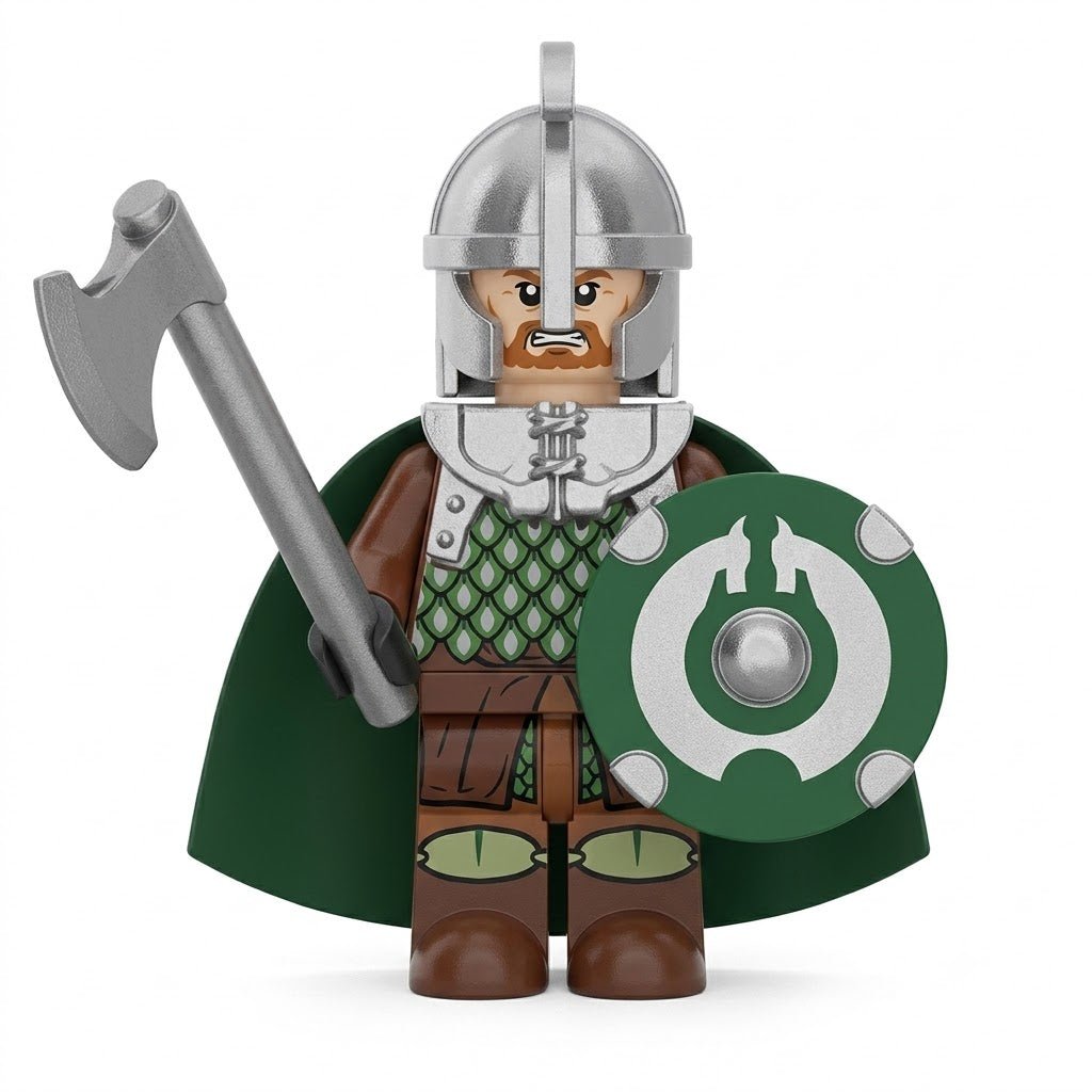 Green Cape Warrior Army Set - Brick BrosKnights