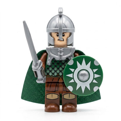 Green Cape Warrior Army Set - Brick BrosKnights