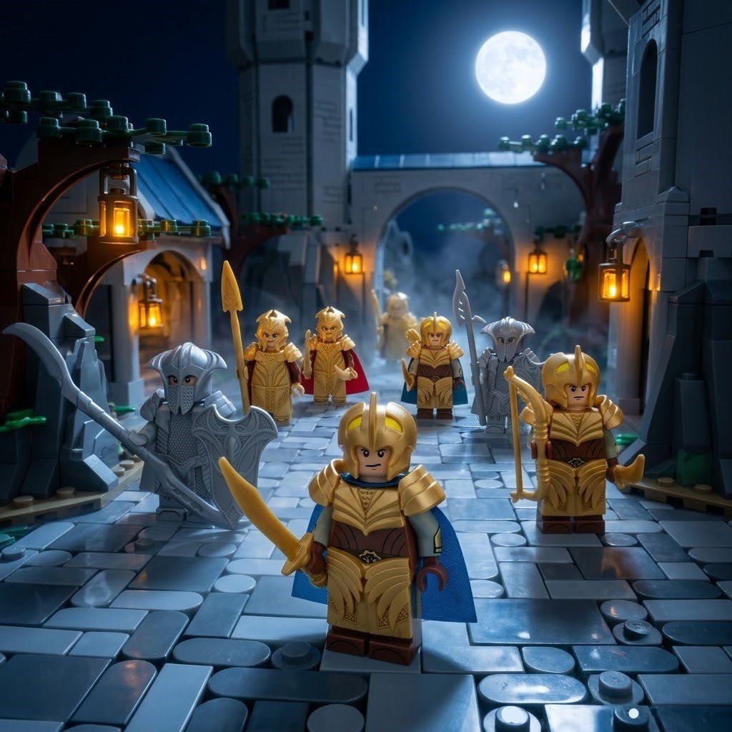 Medieval Elven Army Minifigure Collection - Brick BrosKnights